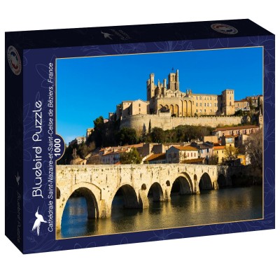 Puzzle Bluebird-Puzzle-F-90465 Cathédrale Saint-Nazaire-et-Saint-Celse de Béziers, France