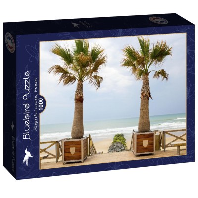 Puzzle Bluebird-Puzzle-F-90484 Plage de Lacanau, France