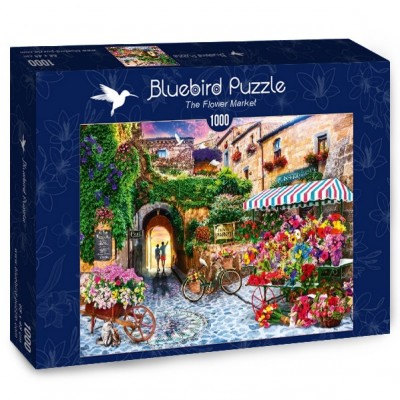 Puzzle Bluebird-Puzzle-F-90585 The Flower Market