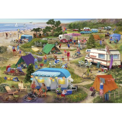 Puzzle Bluebird-Puzzle-F-90588 Seaside Cramped Grounds