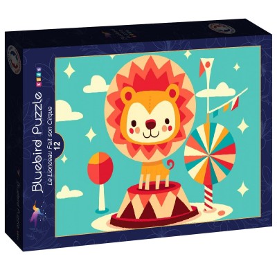 Puzzle Bluebird-Puzzle-F-90614 Le Lionceau Fait son Cirque