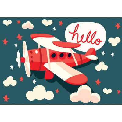 Puzzle Bluebird-Puzzle-F-90624 Hello in the Sky