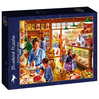 Puzzle Bluebird-Puzzle-F-90662 Nostalgic Cake shop