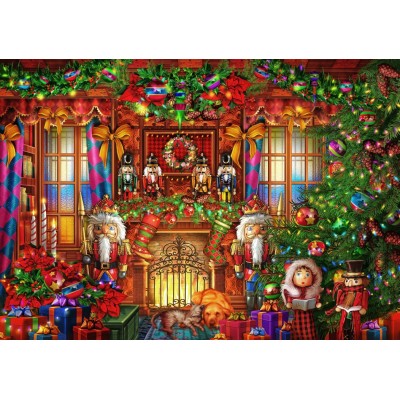 Puzzle Bluebird-Puzzle-F-90685 Christmas Interior