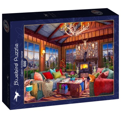 Puzzle Bluebird-Puzzle-F-90689 Cabin Holiday Home