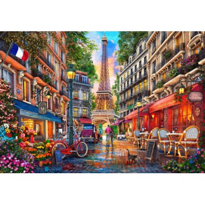 Puzzle Bluebird-Puzzle-F-90703 Paris Street