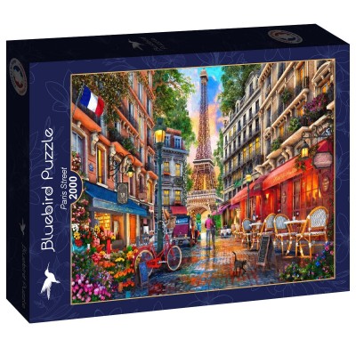 Puzzle Bluebird-Puzzle-F-90704 Paris Street