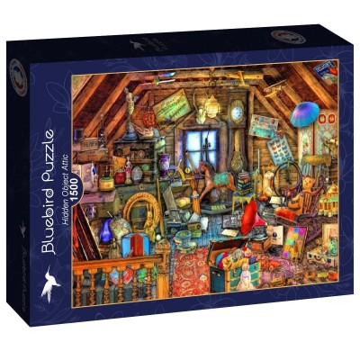 Puzzle Bluebird-Puzzle-F-90710 Hidden Object Attic