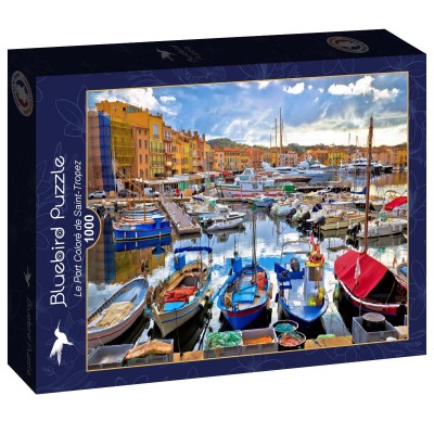 Puzzle Bluebird-Puzzle-F-90776 Le Port Coloré de Saint-Tropez