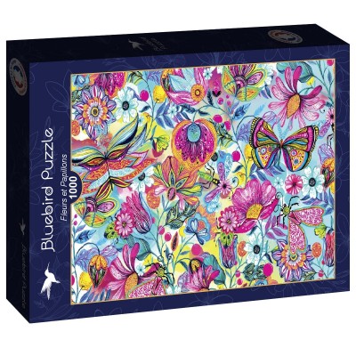 Puzzle Bluebird-Puzzle-F-90793 Jardin de Colores