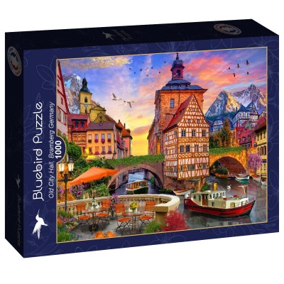 Puzzle Bluebird-Puzzle-F-90834 Old City Hall, Bamberg, Germany