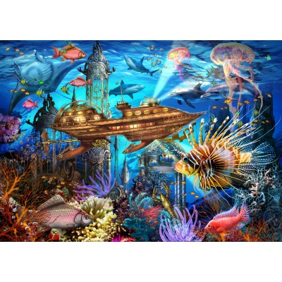 Puzzle Bluebird-Puzzle-F-90858 Aqua City