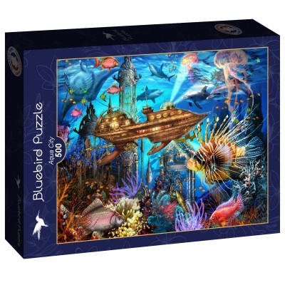 Puzzle Bluebird-Puzzle-F-90858 Aqua City