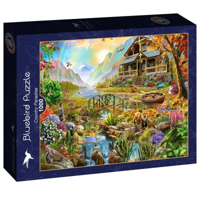 Puzzle Bluebird-Puzzle-F-90915 Country Paradise