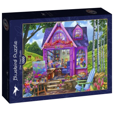 Puzzle Bluebird-Puzzle-F-90923 She Shed Studio