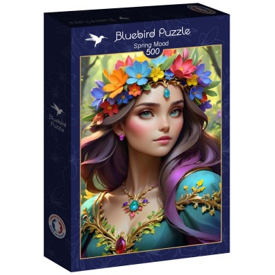 Puzzle Bluebird-Puzzle-F-90941 Spring Mood