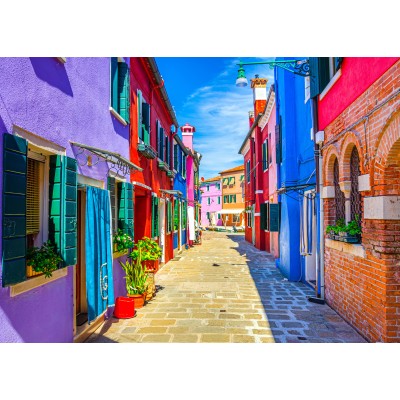 Puzzle Bluebird-Puzzle-F-90946 Maisons Colorées - Burano