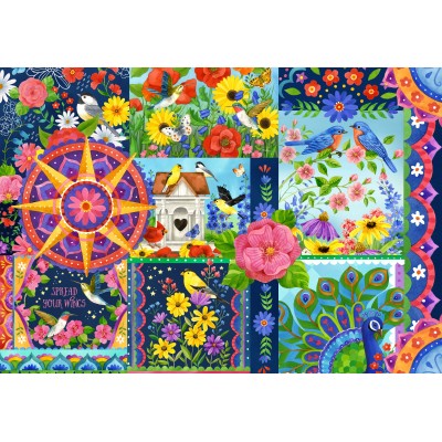 Puzzle Bluebird-Puzzle-F-90997 Les Couleurs du Printemps