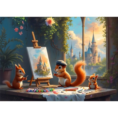 Puzzle Bluebird-Puzzle-F-91009 L'Atelier des Ecureuils