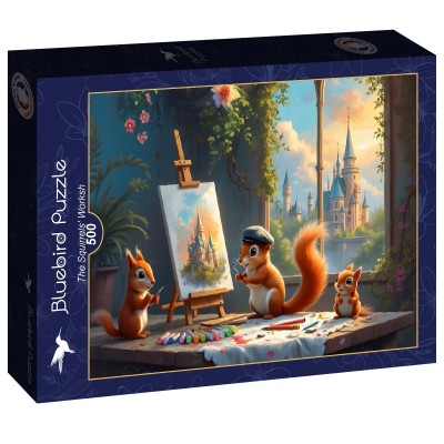 Puzzle Bluebird-Puzzle-F-91009 L'Atelier des Ecureuils