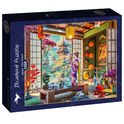 Puzzle Bluebird-Puzzle-F-91018 Salon de Thé Japonais
