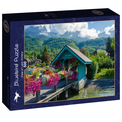 Puzzle Bluebird-Puzzle-F-91025 Vue sur le Lac d'Annecy