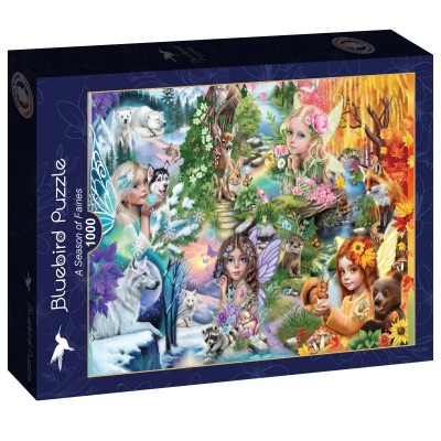 Puzzle Bluebird-Puzzle-F-91028 La Saison des Fées