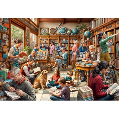 Puzzle Bluebird-Puzzle-F-91032 Librairie