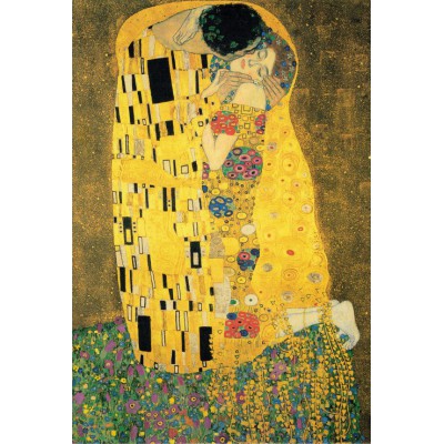 Puzzle Grafika-F-30846 Klimt Gustav : Le Baiser, 1907-1908