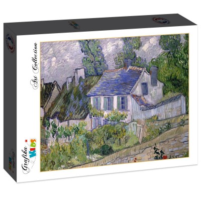 Puzzle Grafika-F-30849 Van Gogh Vincent : Maison à Auvers, 1890