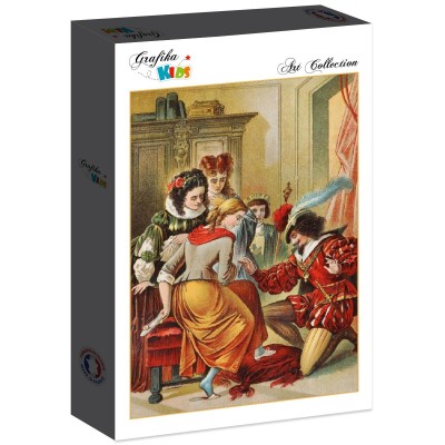 Puzzle Grafika-F-30875 Cendrillon et le Soulier, illustration par Carl Offterdinger