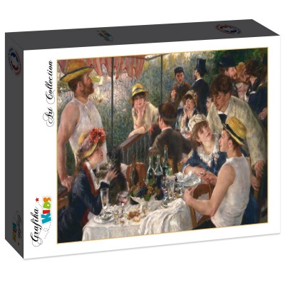 Puzzle Grafika-F-30886 Auguste Renoir : Le Déjeuner des Canotiers, 1881