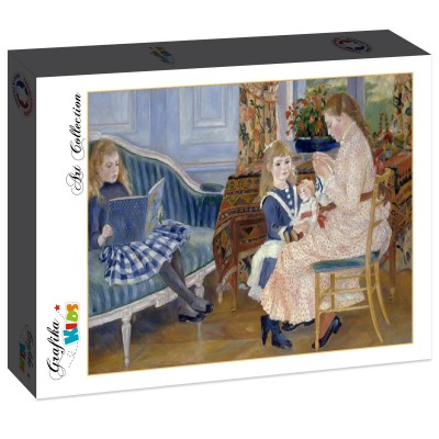 Puzzle Grafika-F-30889 Auguste Renoir : L'après-midi des enfants à Wargemont, 1884