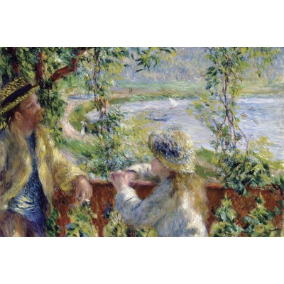 Puzzle Grafika-F-30890 Renoir Auguste : Près du Lac, 1879