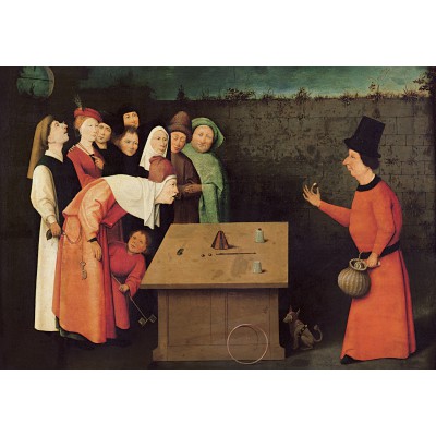 Puzzle Grafika-F-30910 Bosch : Le Prestidigitateur, 1502