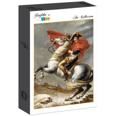 Puzzle Grafika-F-30917 Jacques-Louis David: Bonaparte franchissant le Grand Saint-Bernard, 20 mai 1800