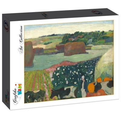 Puzzle Grafika-F-31178 Paul Gauguin : Meules de Foin en Bretagne, 1890