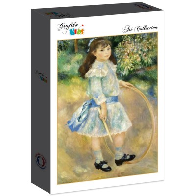 Puzzle Grafika-F-31190 Auguste Renoir : Fillette au cerceau, 1885