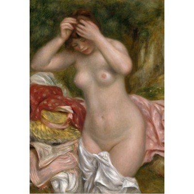 Puzzle Grafika-F-31200 Auguste Renoir : Baigneuse Arrangeant Ses Cheveux, 1893