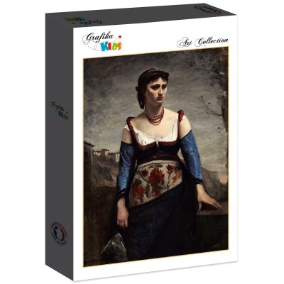 Puzzle Grafika-F-31229 Jean-Baptiste-Camille Corot : Agostina, 1866