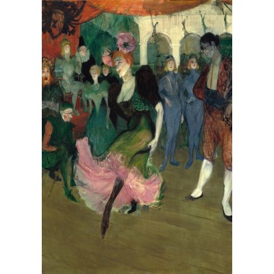 Puzzle Grafika-F-31234 Henri de Toulouse-Lautrec : Marcelle Lender Dansant le Bolero en Chilpéric, 1895-1896