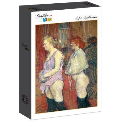 Puzzle Grafika-F-31238 Henri de Toulouse-Lautrec : Rue des Moulins, 1894