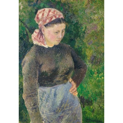 Puzzle Grafika-F-31244 Camille Pissarro : Paysanne, 1880