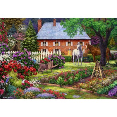 Puzzle Grafika-F-31528 Chuck Pinson - The Sweet Garden