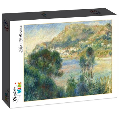 Puzzle Grafika-F-31534 Auguste Renoir - Vue de Monte Carlo du Cap Martin