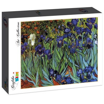 Puzzle Grafika-F-31597 Van Gogh Vincent : Les Iris, 1889