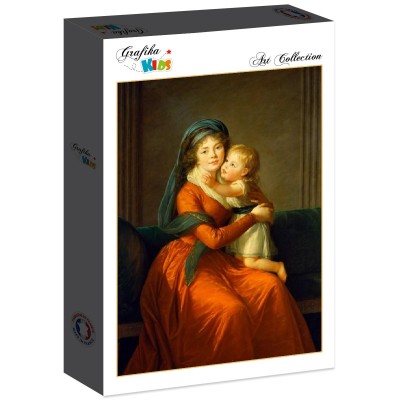Puzzle Grafika-F-31664 Louise-Élisabeth Vigee le Brun : Princesse Alexandra Golitsyna et son fils Piotr, 1794