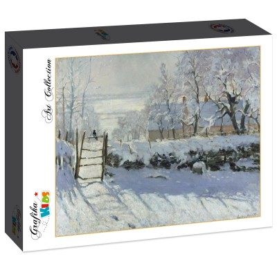 Puzzle Grafika-F-31732 Claude Monet : La Pie, 1868-1869