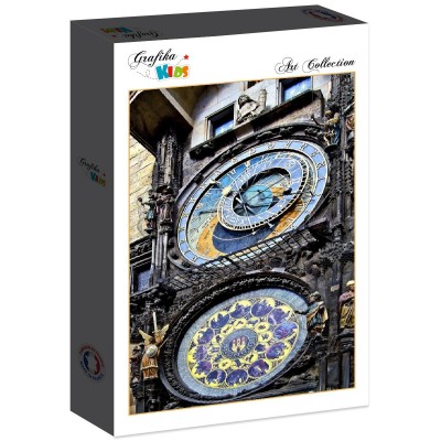 Puzzle Grafika-F-31769 Horloge Astronomique, Prague