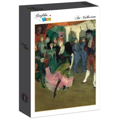 Puzzle Grafika-F-31791 Henri de Toulouse-Lautrec : Marcelle Lender Dansant le Bolero en Chilpéric, 1895-1896